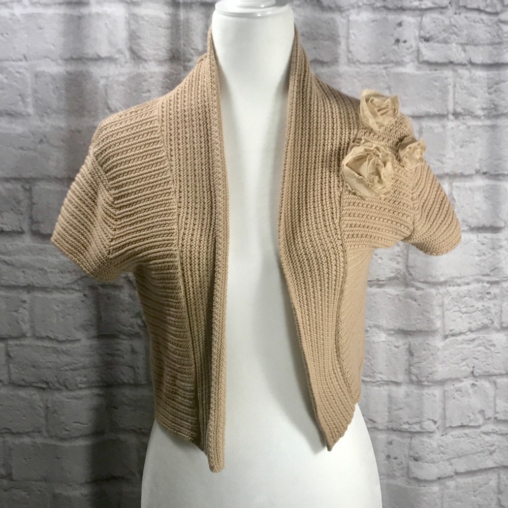 CABI Cropped Cardigan /Shrug L